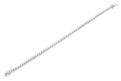 8PT CROWN SET DIAMOND BRACELET 14K SOLID GOLD 4.00CTW