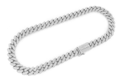 16MM MIAMI CUBAN LINK NECKLACE 14K   26.10CTW