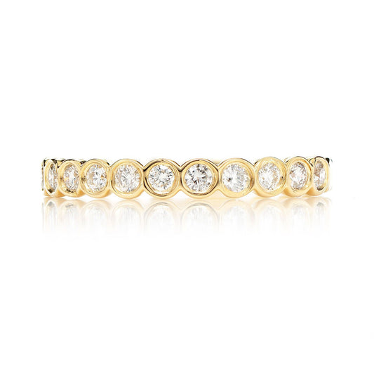INEL CU LUNGĂ ROTUNDĂ, AUR MASIV DE 14K, 0.30CT