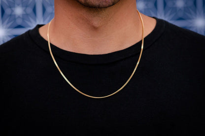 2MM MIAMI CUBAN 14K SOLID GOLD CHAIN