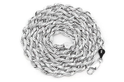 5.5MM ROPE 14K SOLID GOLD CHAIN