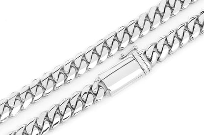 8MM MIAMI CUBAN - 14K SOLID GOLD BRACELET