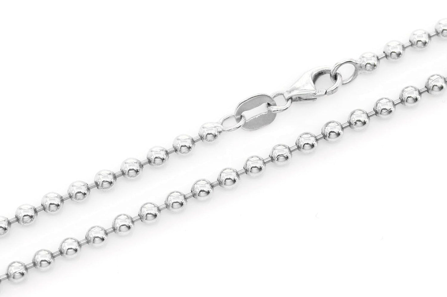 2.5MM BEAD BRACELET 14K SOLID GOLD