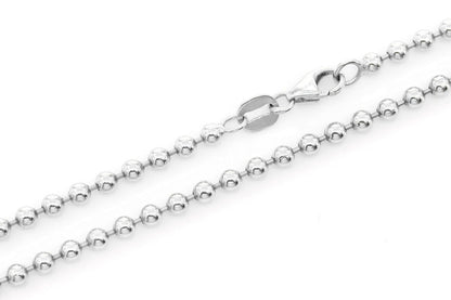 2.5MM BEAD BRACELET 14K SOLID GOLD