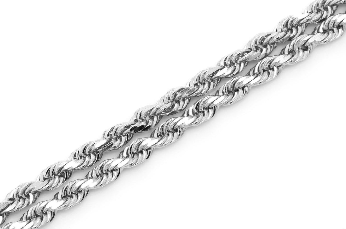 3MM ROPE - 14K SOLID GOLD BRACELET