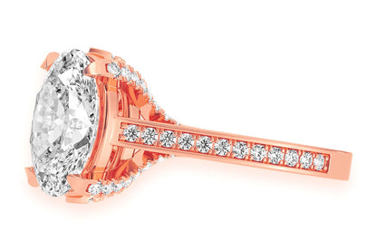 CHANT - 3.00CT OVAL - DIAMOND ENGAGEMENT RING