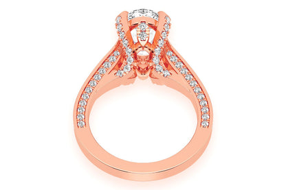 CHANT - 3.00CT OVAL - DIAMOND ENGAGEMENT RING