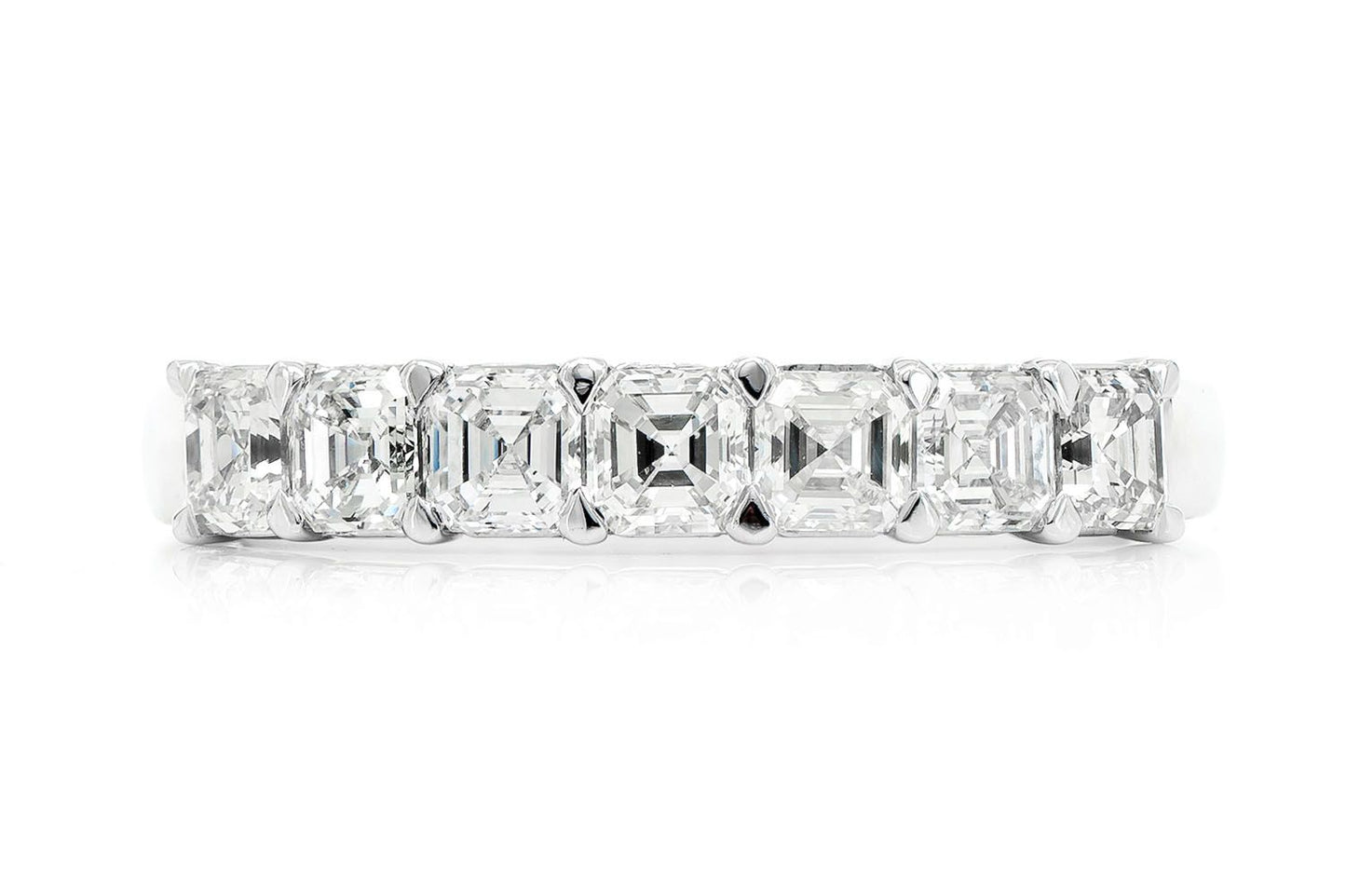 Бриллиантовое кольцо Asscher 20PTR из цельного золота 14 карат весом 1,29 карата