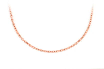 2MM ROLO - 14K SOLID GOLD BRACELET