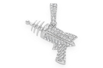 Подвеска Raygun Diamond из цельного золота 14 карат, 0,33 карата