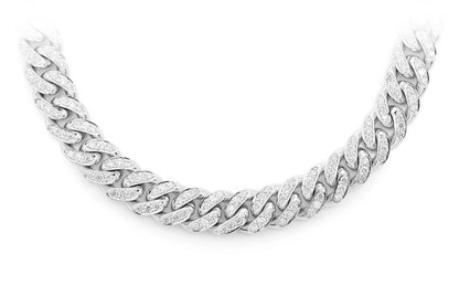 8MM MIAMI CUBAN LINK NECKLACE 14K SOLID GOLD 9.00CTW