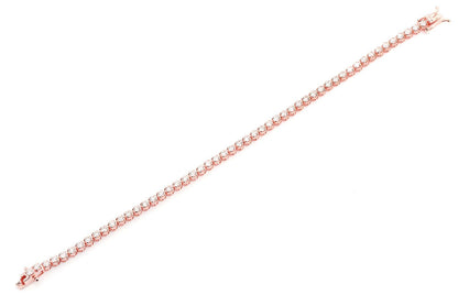 10PT CROWN SET DIAMOND BRACELET 14K SOLID GOLD 4.50CTW