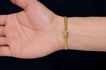 5MM MIAMI CUBAN - 14K SOLID GOLD BRACELET