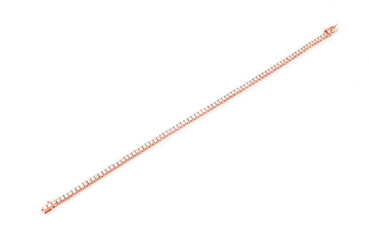2PT PRONG SET DIAMOND TENNIS BRACELET 14K SOLID GOLD 2.00CTW