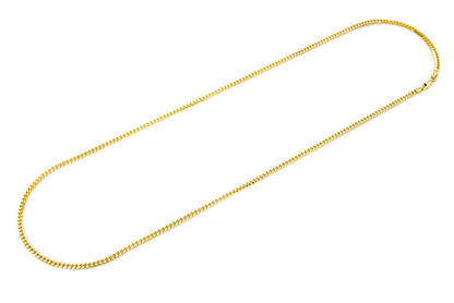 3MM MIAMI CUBAN 14K SOLID GOLD CHAIN