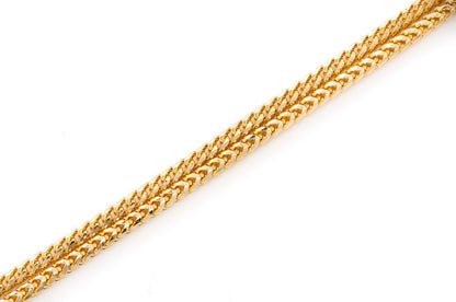 BRĂȚARĂ FRANCO 3MM - AUR MASIV DE 14K