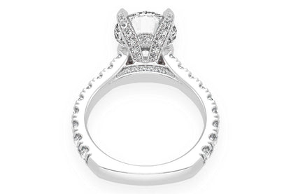 THINN - 3.00CT ROUND DIAMOND - DIAMOND ENGAGEMENT RING