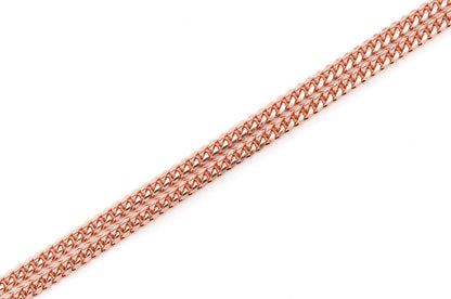 2.5MM MIAMI CUBAN BRACELET 14K SOLID GOLD