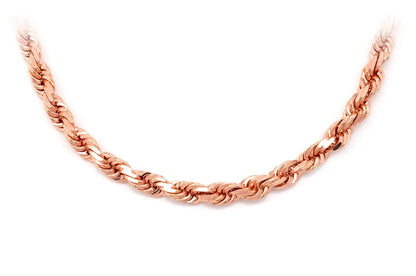 5MM ROPE - 14K SOLID GOLD BRACELET