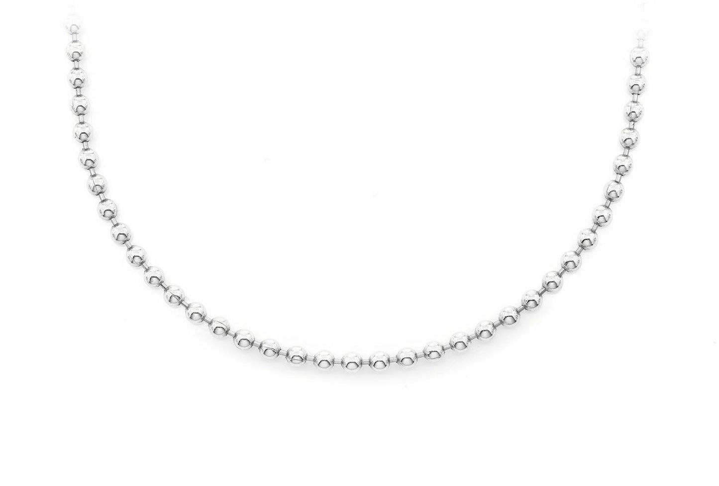 2.5MM BEAD BRACELET 14K SOLID GOLD