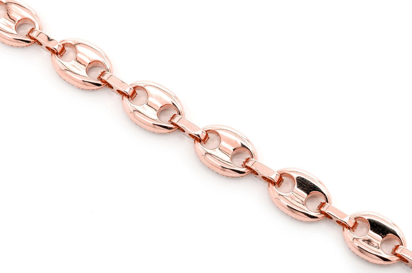 10.5MM MARINER LINK BRACELET 14K   7.00CTW