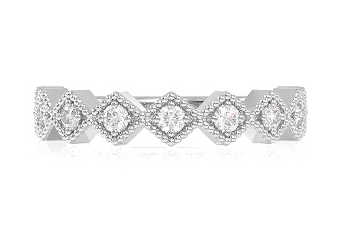 INEL CU DIAMANTE SUPRAVEZABILE, AUR MASIV DE 14K, 0.25CT
