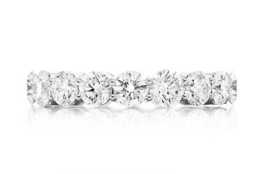 18PT ETERNITY DIAMOND BAND 14K SOLID GOLD 3.50CTW