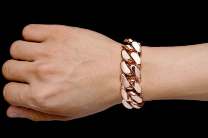 20MM MIAMI CUBAN - 14K SOLID GOLD BRACELET