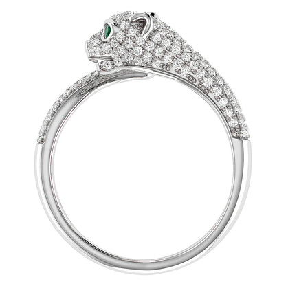 PANTHER WRAP DIAMOND RING 0.40CTW 14K SOLID GOLD