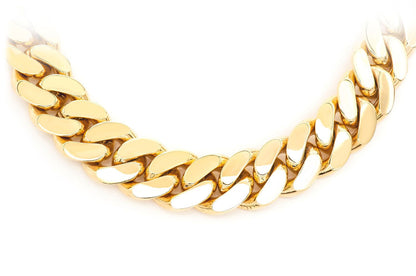 18MM MIAMI CUBAN 14K SOLID GOLD CHAIN