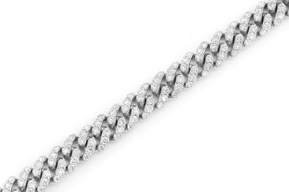 6MM MIAMI CUBAN DIAMOND BRACELET 14K SOLID GOLD 4.25CTW