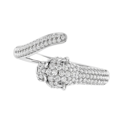 PANTHER WRAP DIAMOND RING 0.40CTW 14K SOLID GOLD