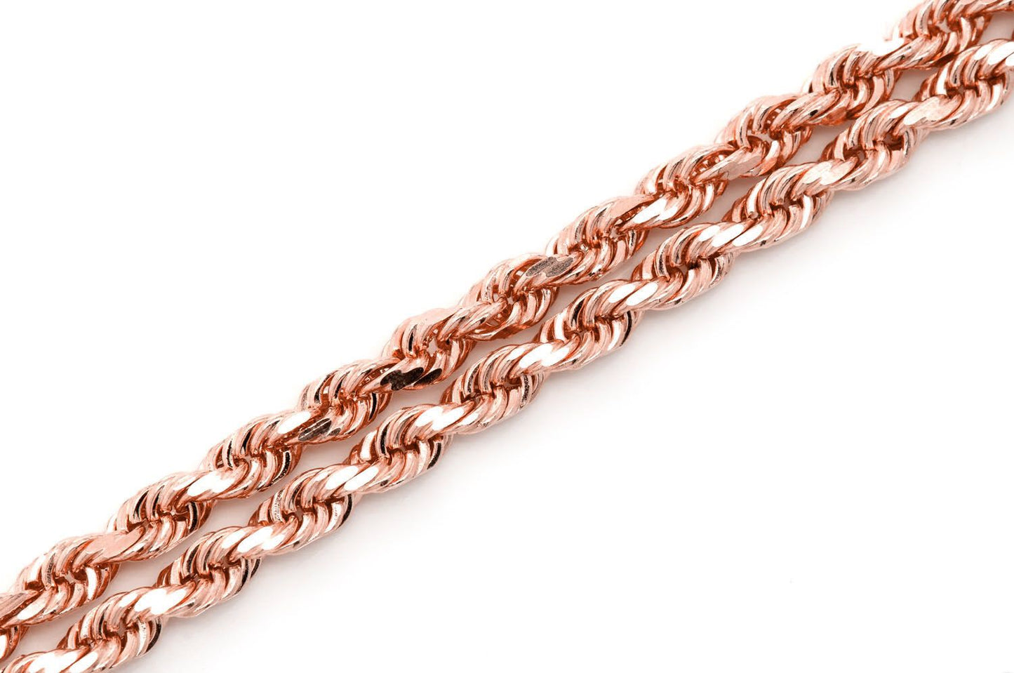 3MM ROPE - 14K SOLID GOLD BRACELET