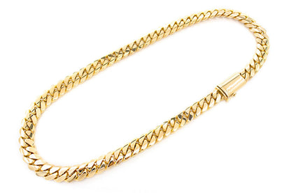 14MM MIAMI CUBAN - 14K SOLID GOLD CHAIN