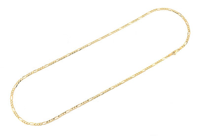LANȚ FIGARO 3MM AUR MASIV 14K