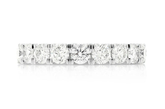 15PT ETERNITY DIAMOND BAND 14K SOLID GOLD 2.00CTW