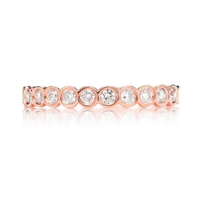 INEL CU LUNGĂ ROTUNDĂ, AUR MASIV DE 14K, 0.30CT