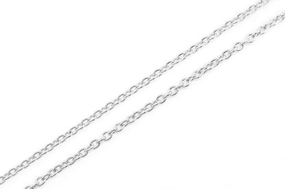 2MM ROLO - 14K SOLID GOLD BRACELET