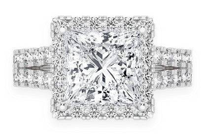 SPHINX - 3.00CT PRINCES CUT - DIAMOND ENGAGEMENT RING