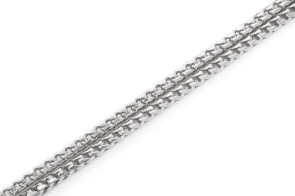 3.5MM FRANCO - 14K SOLID GOLD BRACELET