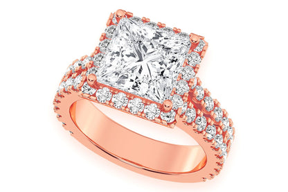 SPHINX - 3.00CT PRINCES CUT - DIAMOND ENGAGEMENT RING