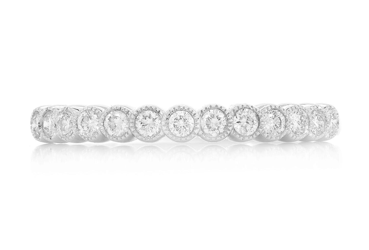 SET DE BRĂȚELĂ CU DIAMANTE, CURELĂ SUPRAPUSĂ, AUR MASIV DE 14K, 0.20CTW