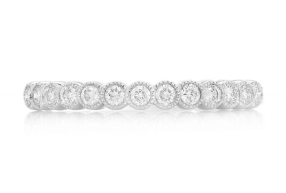 SET DE BRĂȚELĂ CU DIAMANTE, CURELĂ SUPRAPUSĂ, AUR MASIV DE 14K, 0.20CTW