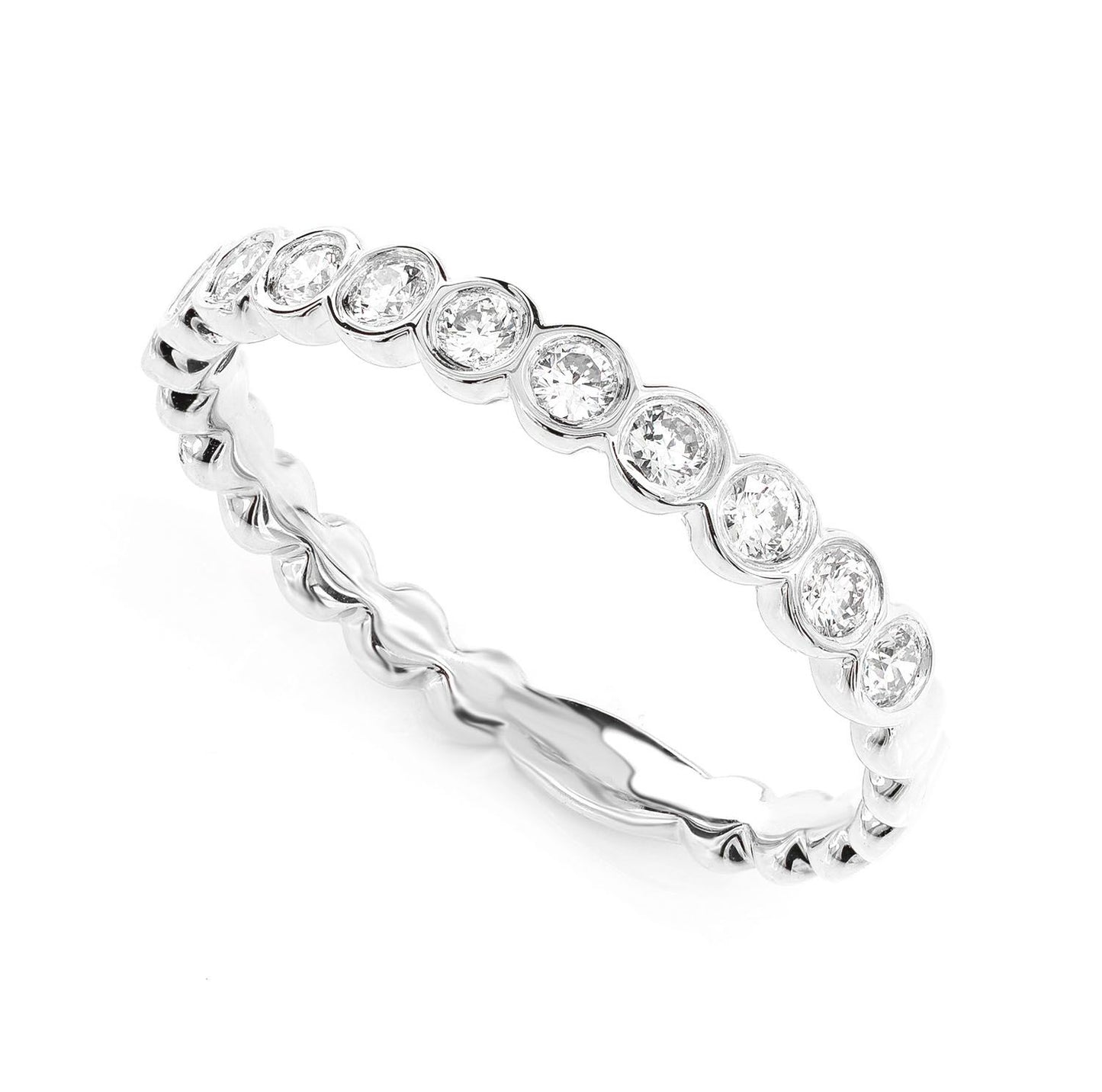 INEL CU LUNGĂ ROTUNDĂ, AUR MASIV DE 14K, 0.30CT