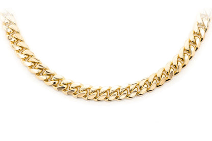 6MM MIAMI CUBAN 14K SOLID GOLD CHAIN