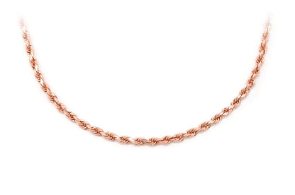 2.5MM ROPE - 14K SOLID GOLD BRACELET