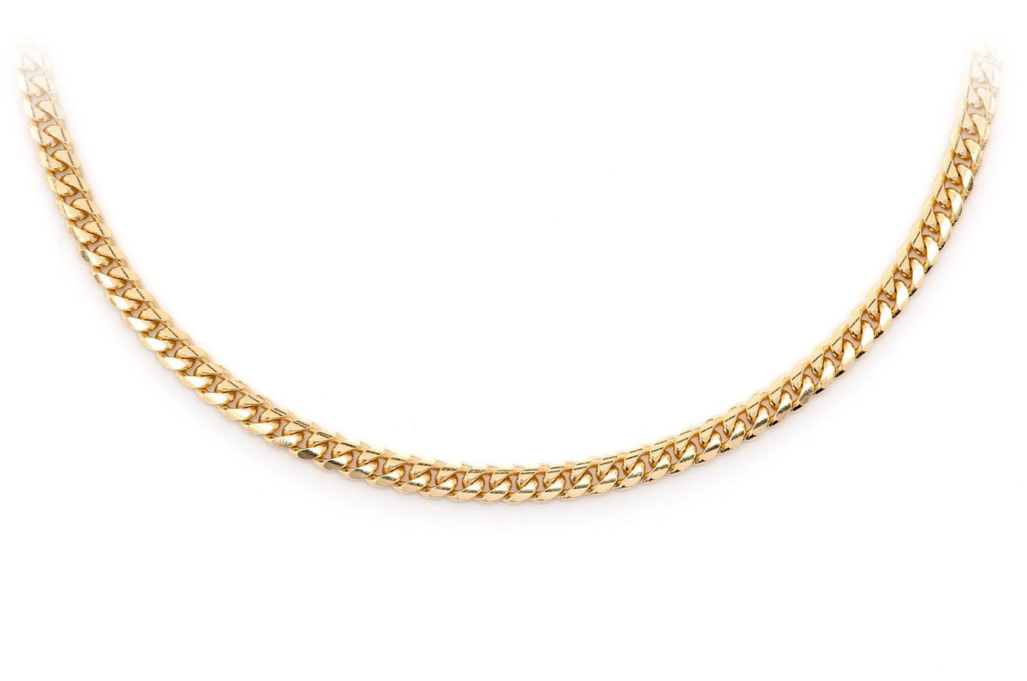 2.5MM MIAMI CUBAN BRACELET 14K SOLID GOLD