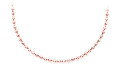2.5MM BEAD BRACELET 14K SOLID GOLD