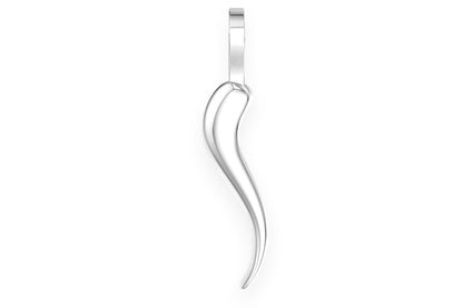 ITALIAN HORN PENDANT 14K SOLID GOLD