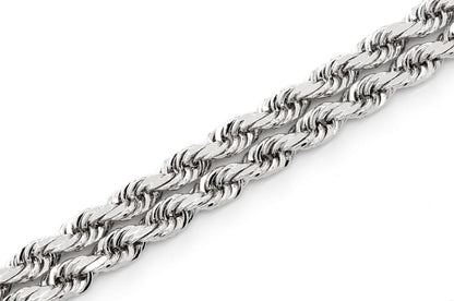 4MM ROPE - 14K SOLID GOLD BRACELET